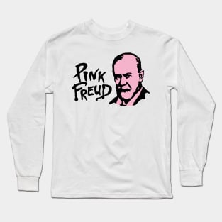 Funny Pink Freud - Sigmund Freud Long Sleeve T-Shirt